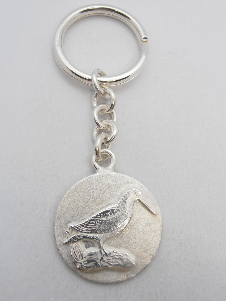 Spout: 925 Silver Keychain - Bird - Hunter - Hunter - Volatile