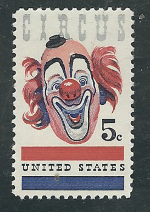 Scott #1309...5 Cent...Circus Clown... 10 Stamps