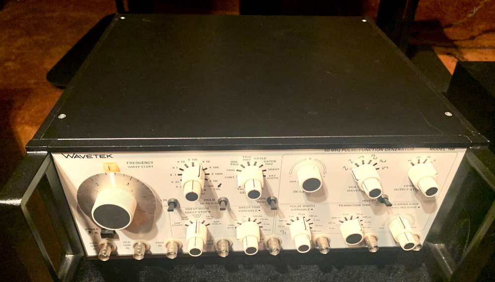 Wavetek Model 166 Pulse/Function Generator-For Parts As Is