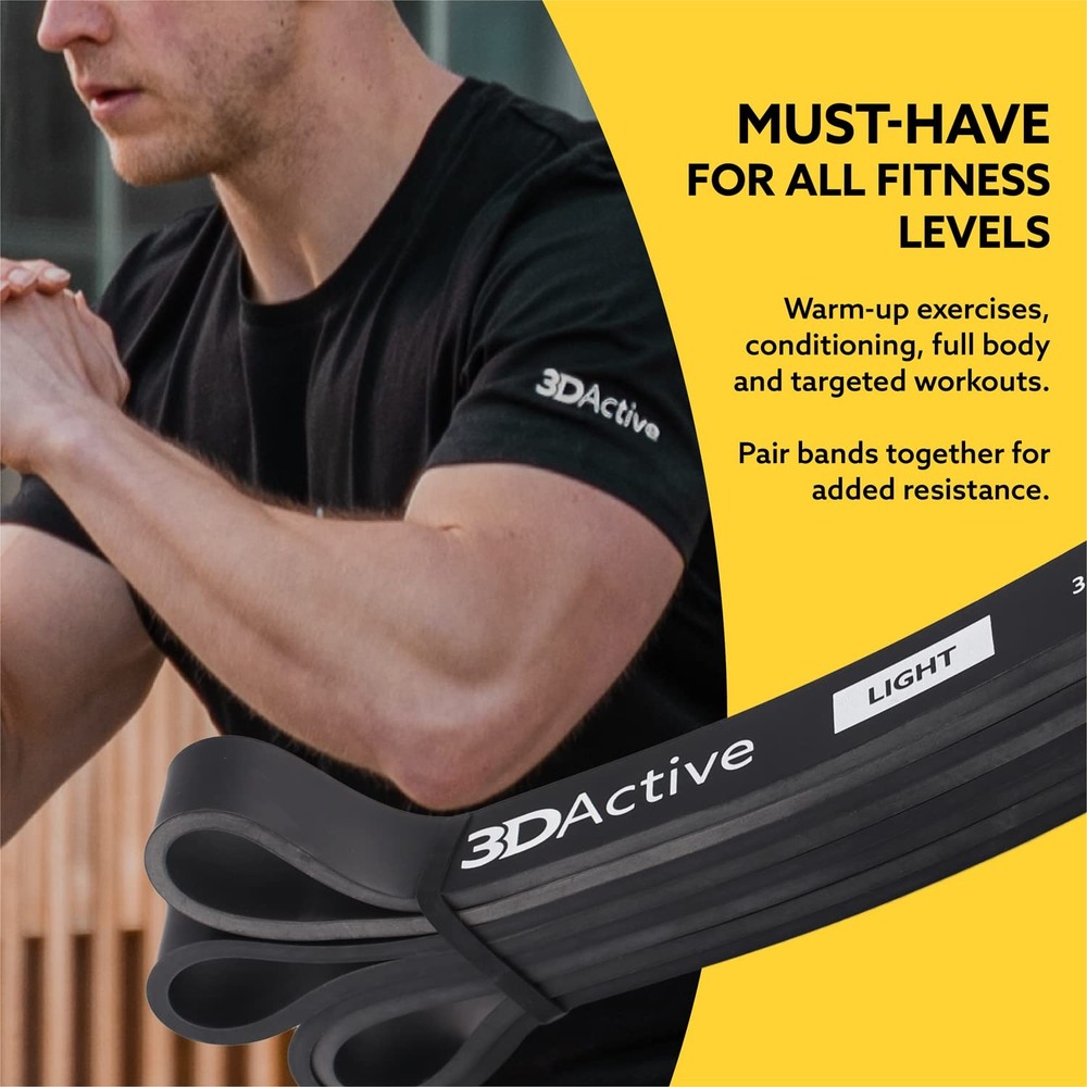 Pull Up Assist Band - Resistance Band for Strength Training, Powerlifting, Bo...