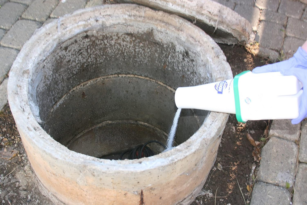 4 LB Foaming Root Control for Sewer & Septic Systems - No Funnel/Applicator