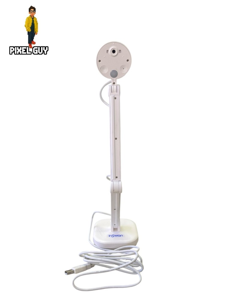 Inswan INS-1 Tiny 8MP USB Document Camera W/ Auto-Focus & Led Light