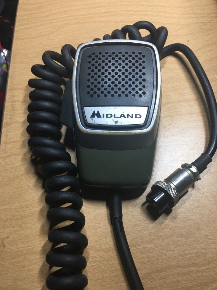 MIDLAND VINTAGE MICROPHONE WITH PLUG