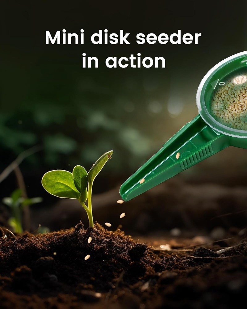 Mini Seed Spreader Set, Seed Planter Tool for Small Seed, Tiny Seed Dispenser wi