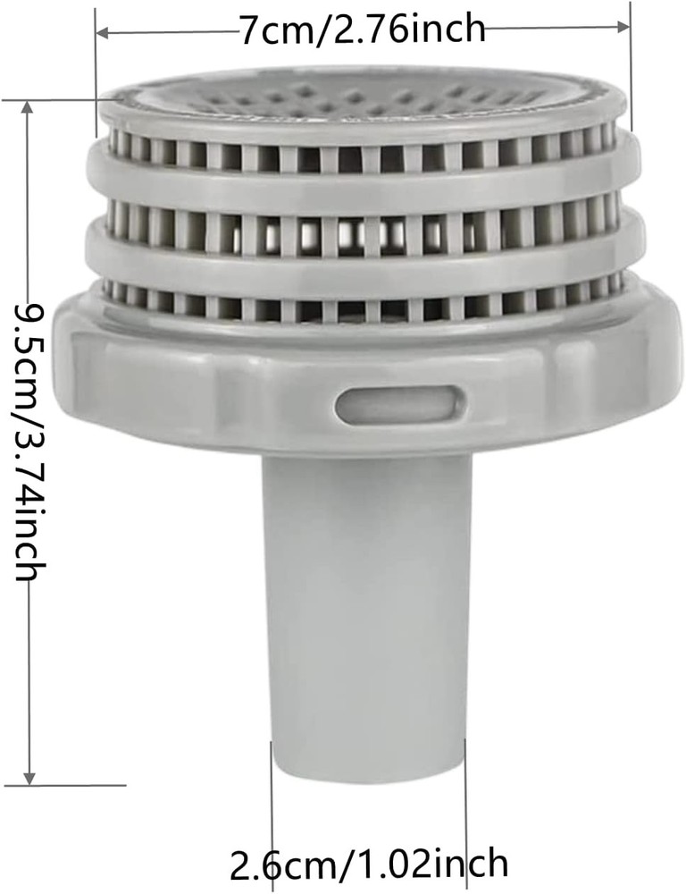 11070 & 11072 Pool Strainer/Filter Connector Replacement Strainer Connector