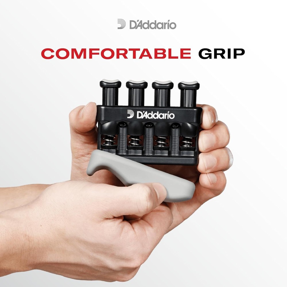 Comfortable D’Addario Varigrip - Customized Finger Strength & Callus Building