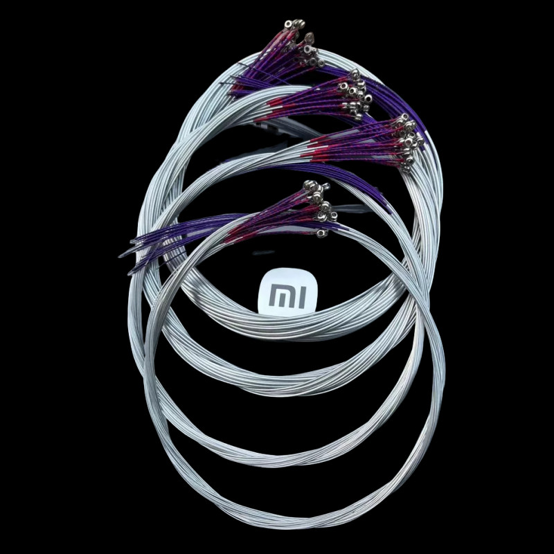 10 Set Medium soft Cello Strings, Al-Mg Cello Cord Wire 3/4-4/4