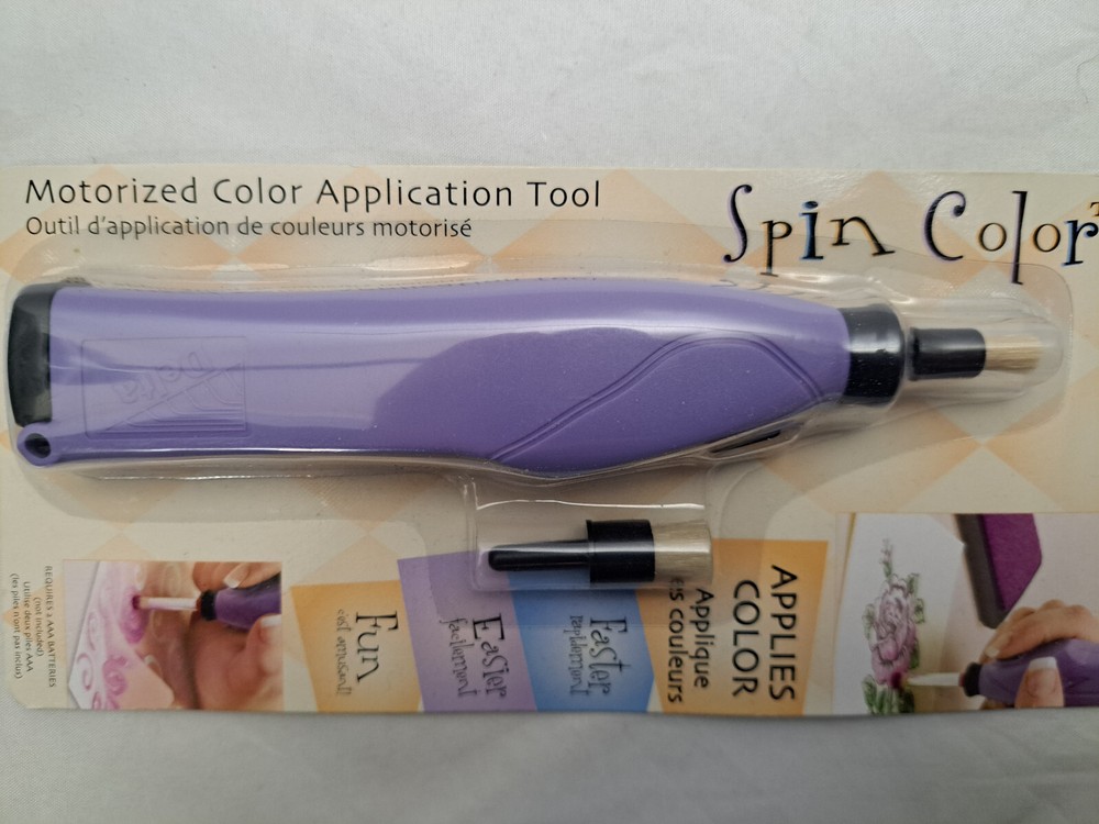 Delta (Rubber Stampede) Spin Color Motorized Color Application Tool