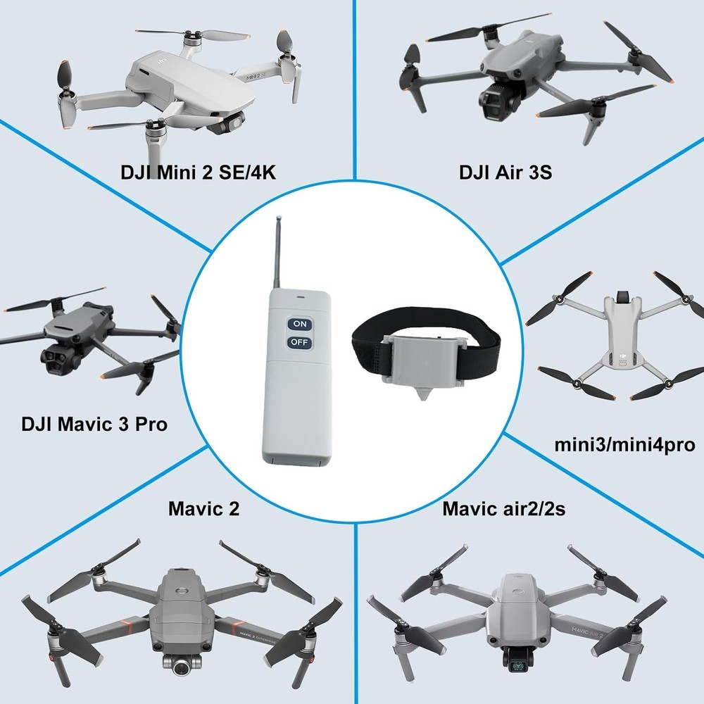 Universal Drone Airdrop System Compatible with