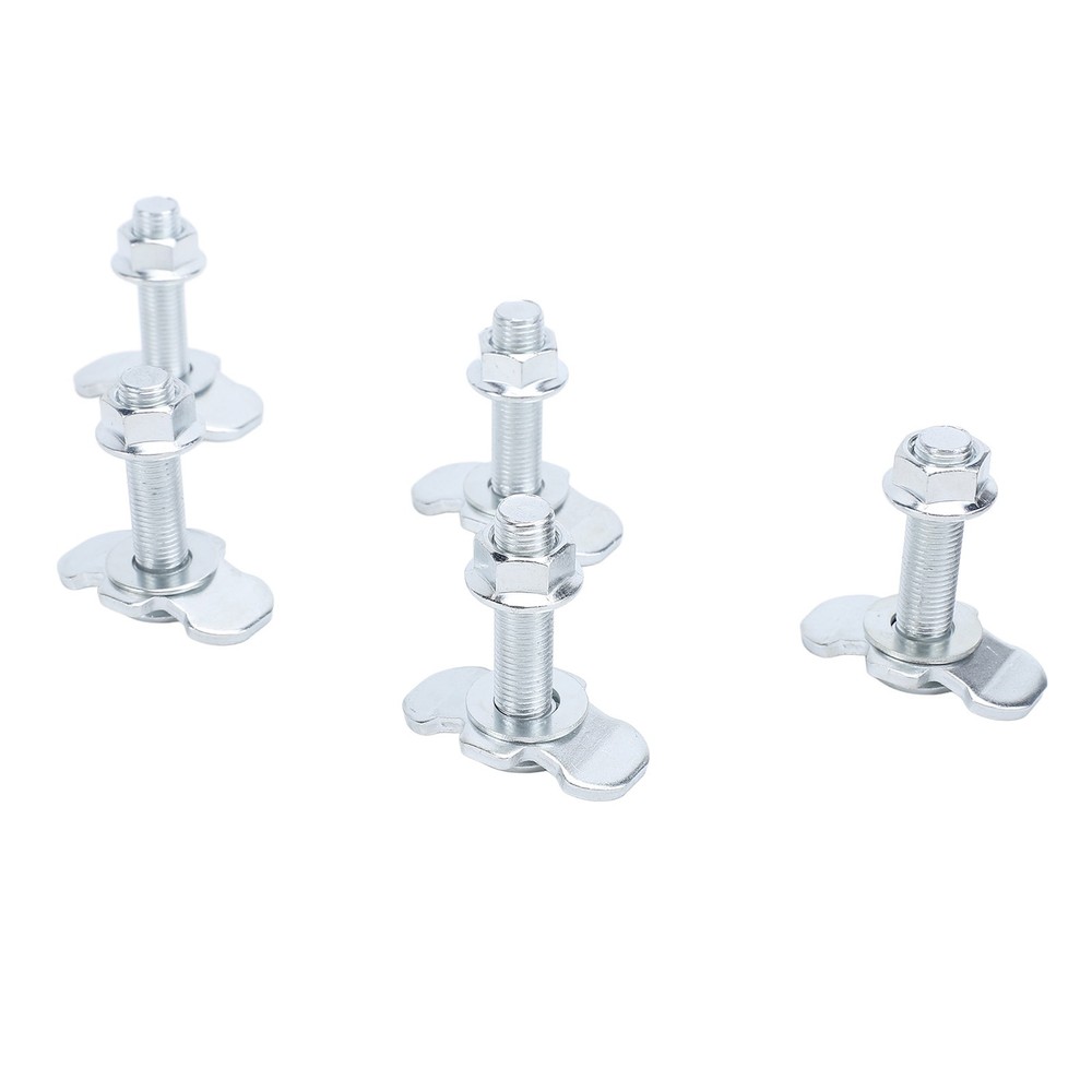 5pcs L Track Double Lug Threaded Stud Nut For Cargo Control