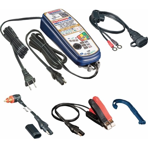 TecMate TM631 OptiMate 4 Quad Program PREMIUM Battery Charger Maintainer
