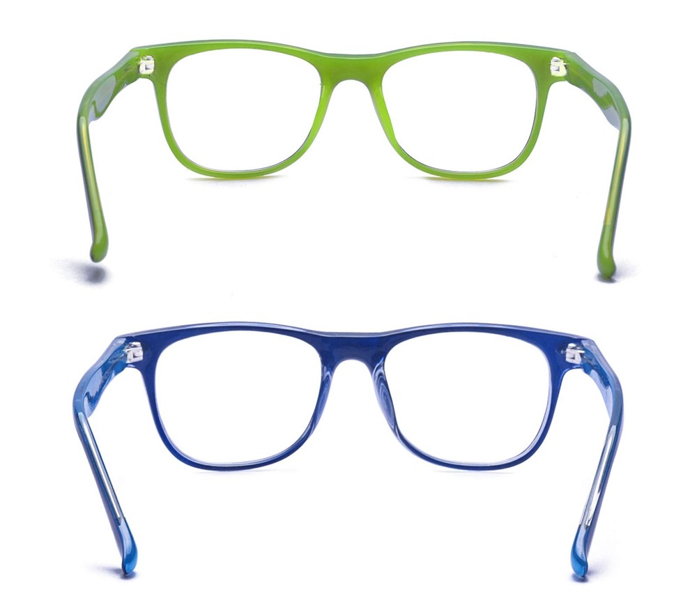 2 Pack Kids Computer Blue Light Blocking Glasses for Boys and Gilrs Age 3-12 ...