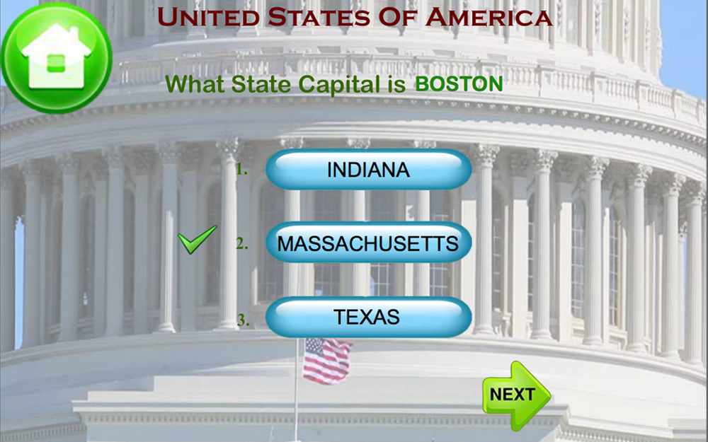 United States Map Quiz Game - Study Practice Quiz (Windows or Mac)