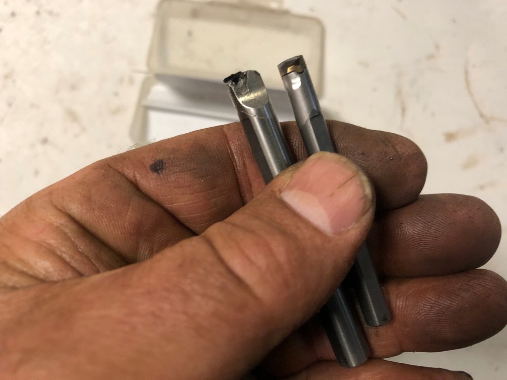 MACHINIST TOOLS LATHE MILL 2 Iscar Micro Solid Carbide Boring Bars DrW1