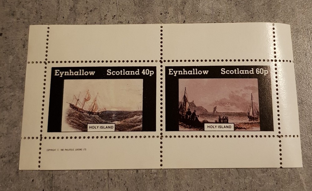 SCOTLAND SHIPS MINIATURE SHEET MNH