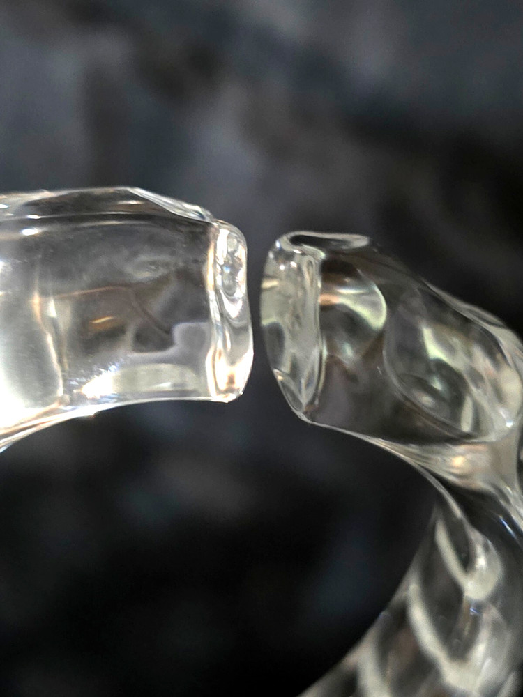 Gorham King Edward Crystal Pitcher 32oz – Unique Handle Separation (See Notes)