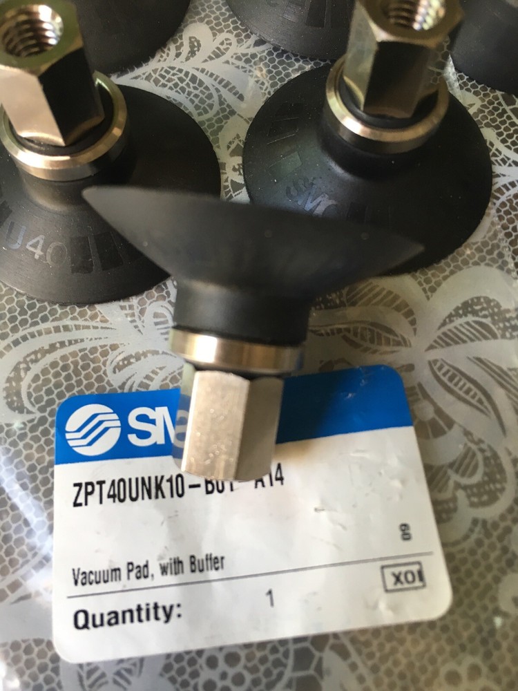 SMC ZPT40UNK10-B5-A14 Vacuum Pad Buffer Vertical Entry10mm Stroke 40mm Pad