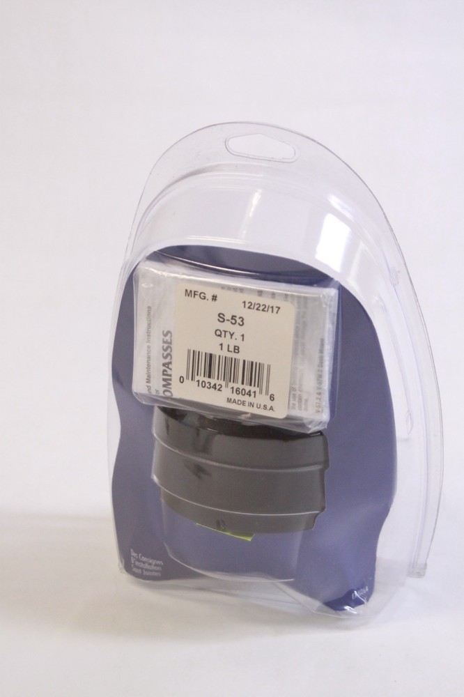 Ritchie S-53 Explorer Compass - Surface Mount - Black