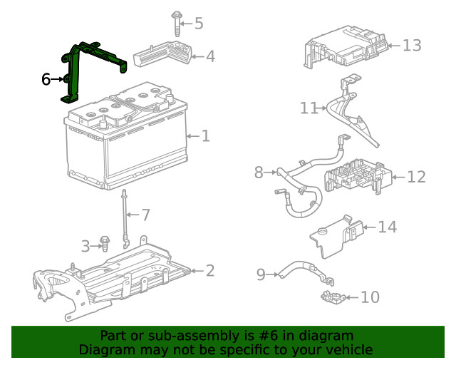 Genuine GM Strap 87844975