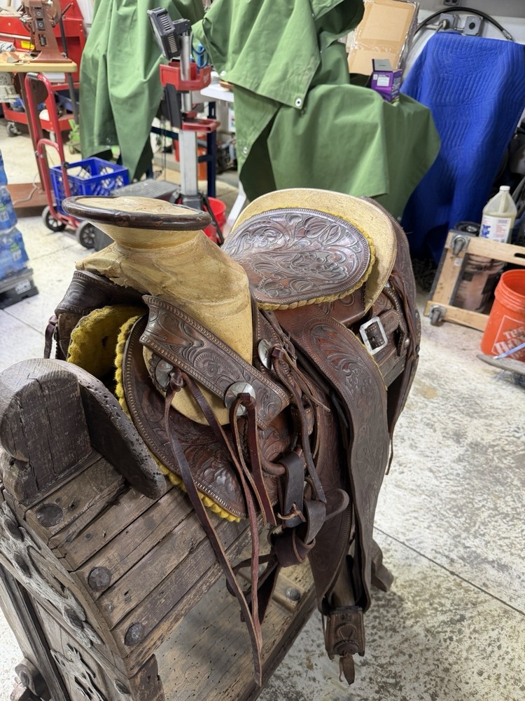 Vintage Collectible Saddle
