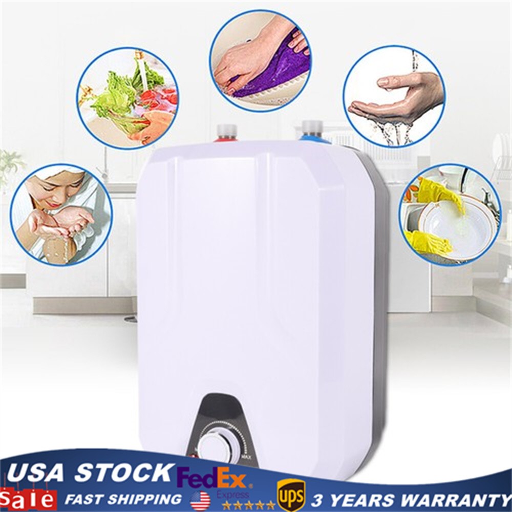 1500W Instant Electric Faucet Tap Under Sink Hot Water Heater Kitchen Home