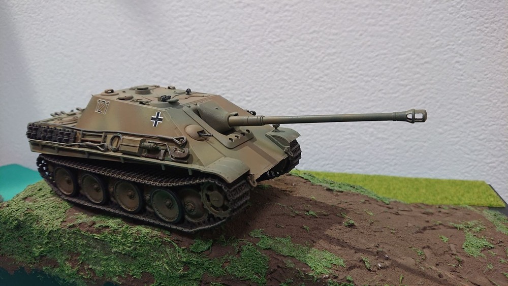Assembled Tamiya Jagdpanther 1/48 Japan