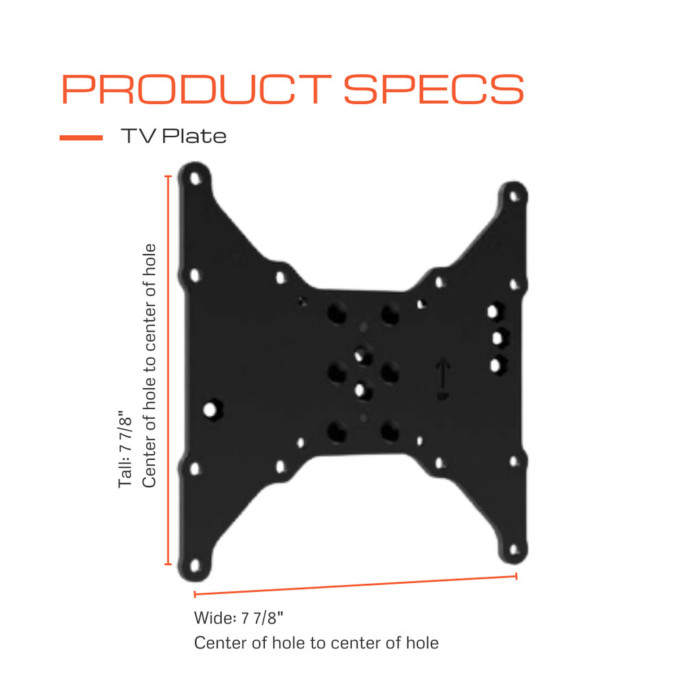 RV TV Quick Disconnect Flush Mount for Keystone OEM Replacement