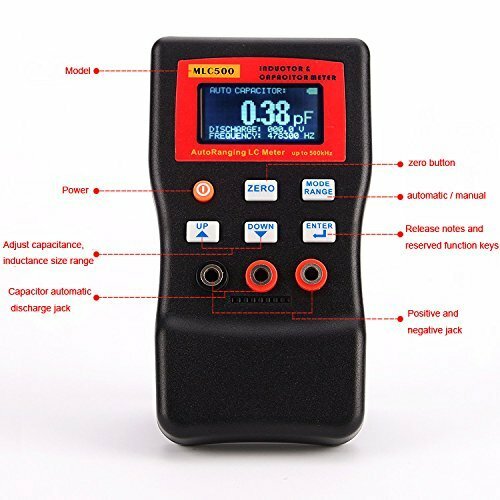 Meter MLC500 capacitance high Precision 1% Digital Small Automatic Range Tester