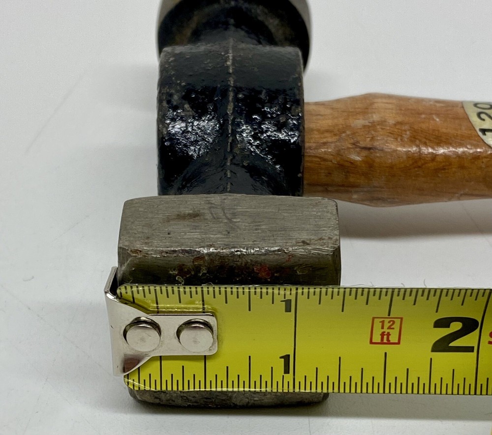 General Purpose Auto Body Blacksmithing Metalwork Hammer 2-Headed Square & Round