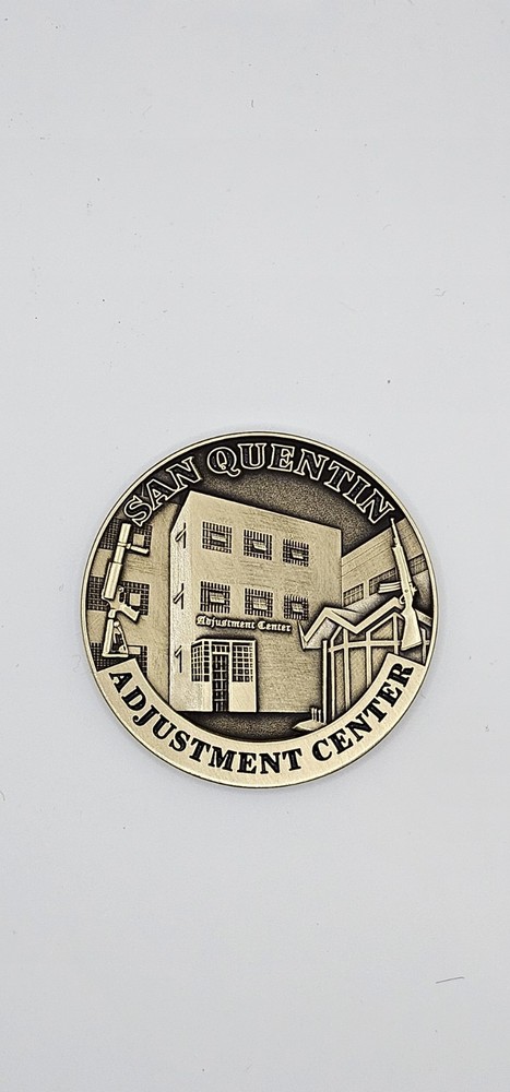 San Quentin State Prison Adjustment Center Challenge Coin