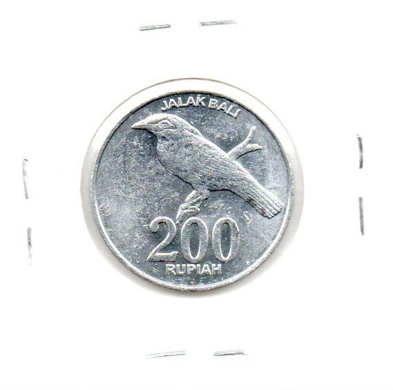 INDONESIA 2003 200 RUPIAH COIN