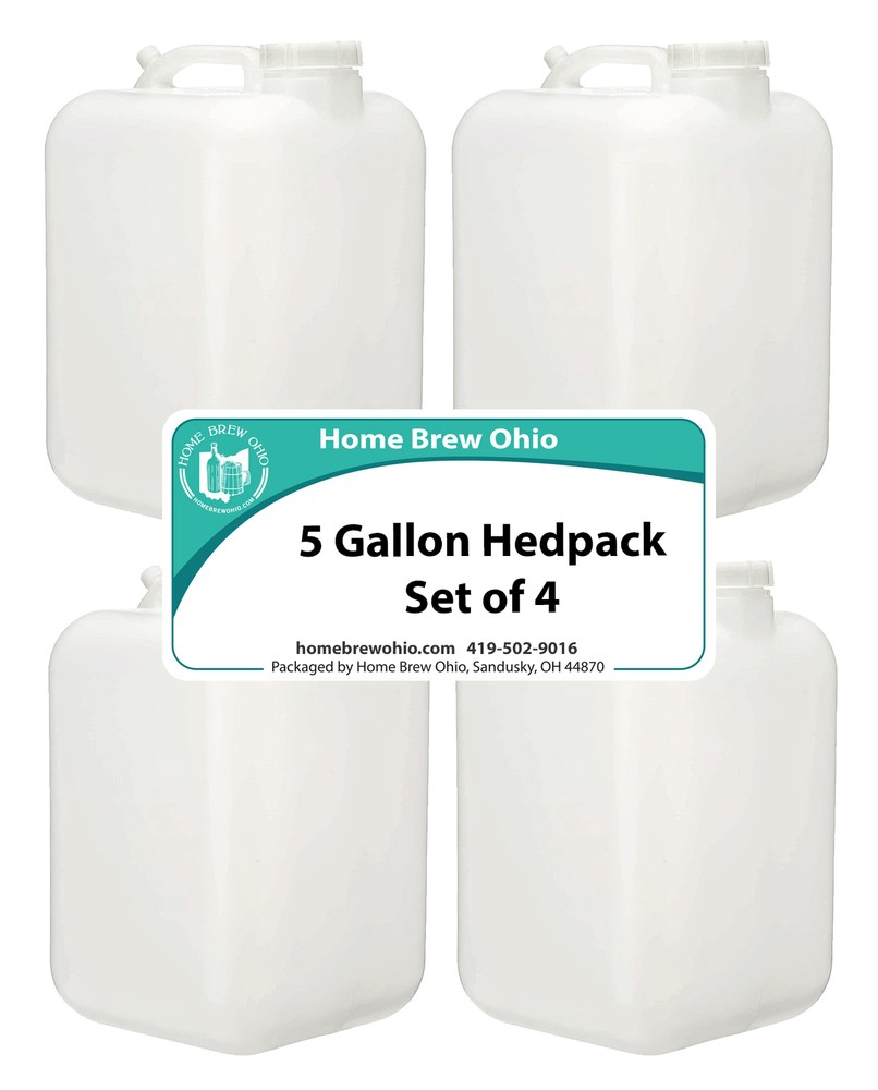 Home Brew Ohio 5 Gallon Hedpack Set of 4