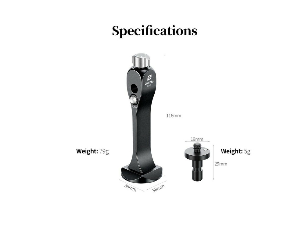 Leofoto BC-03 Hands Free Modular Binocular Adapter