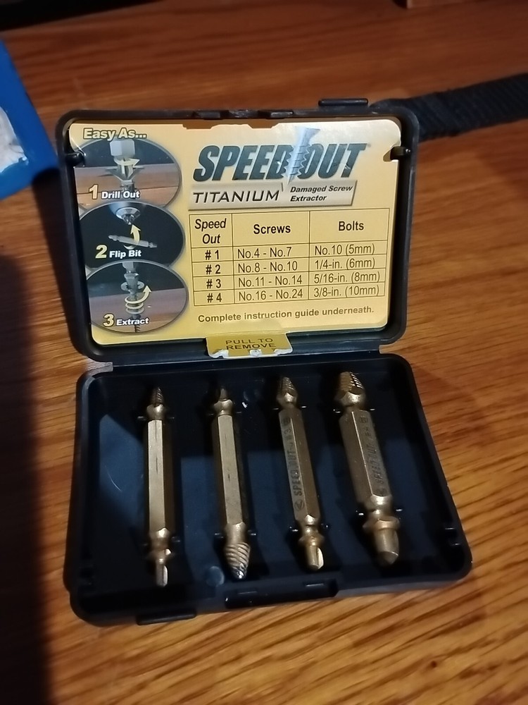 Speed out Titanium Screw Extractor