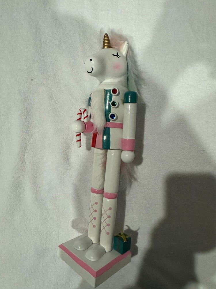 Nutcracker Holiday 16" Pastel Unicorn
