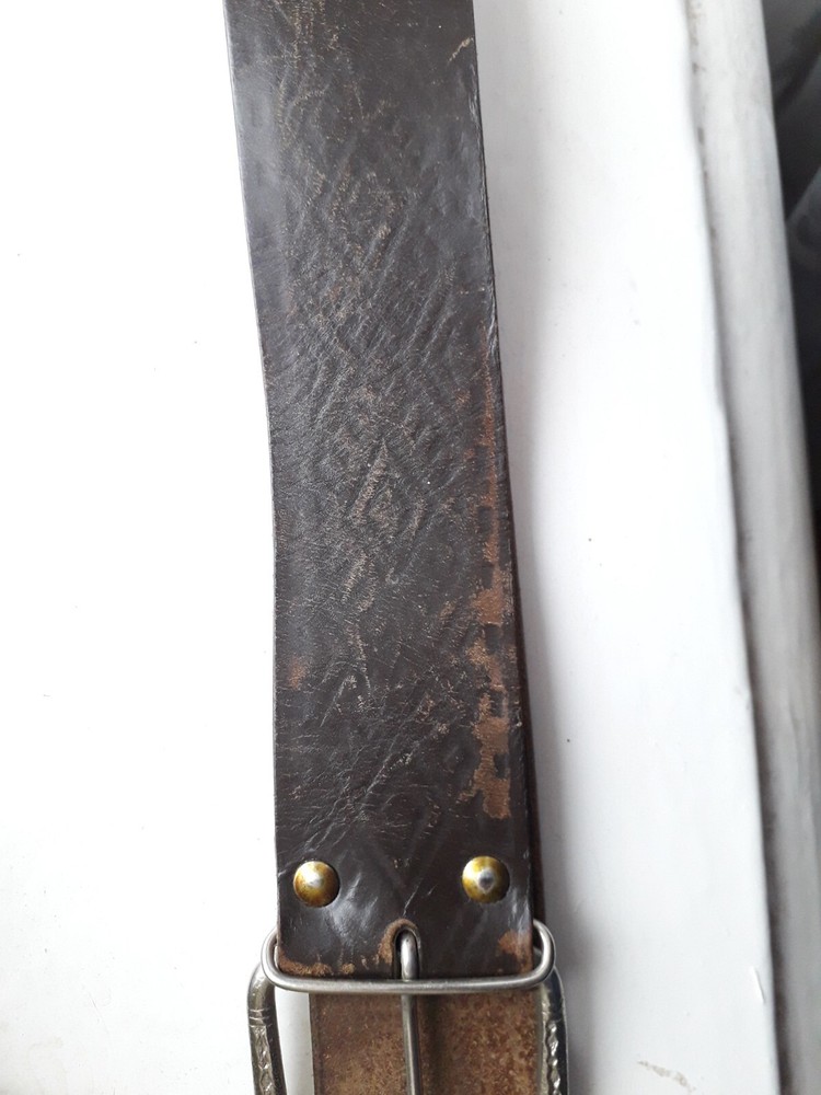 Soviet Leather Belt USSR 1981s
