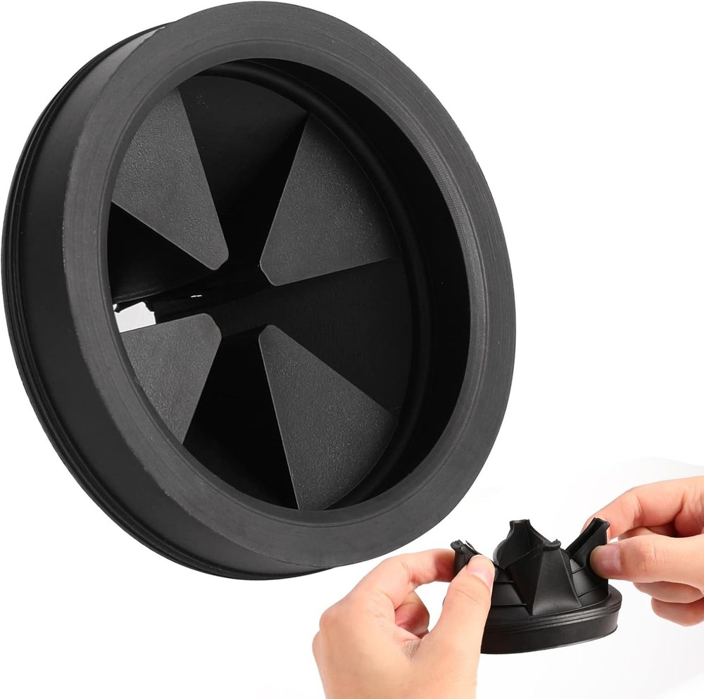 Garbage Disposal Splash Guard,1 Pack 3 1/8 Inch Sink Baffle Disposer Drain