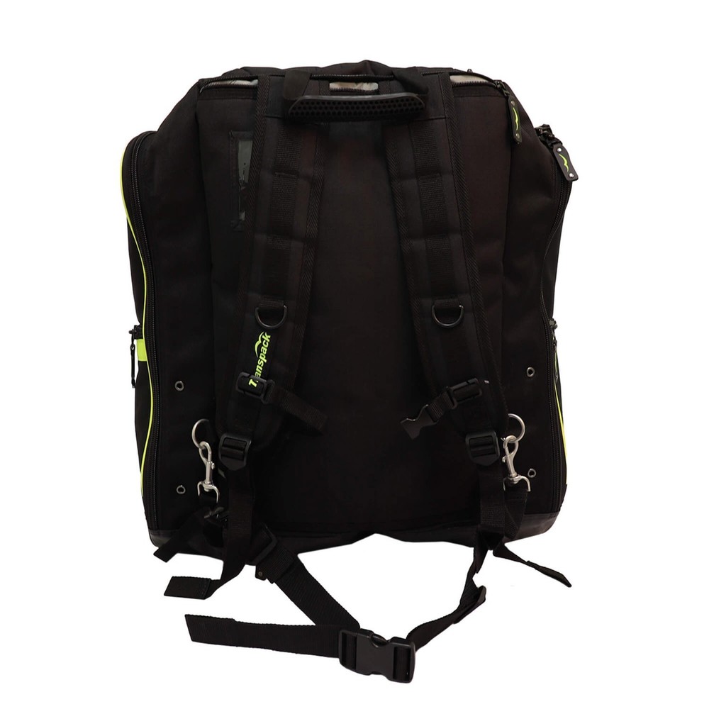 Transpack Competition Pro Ski / Snowboard Boot Bag Backpack 80L Black w/ Yellow