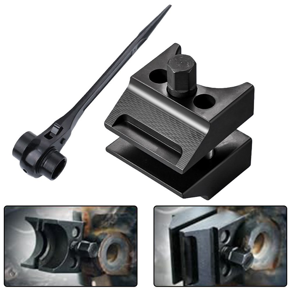 Efficient Steel Suspension Tool for Extended Spring Struts Installation