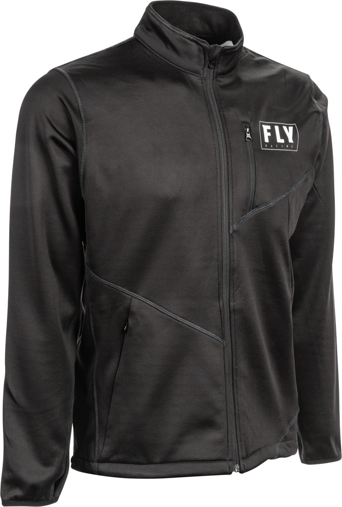 Mid Layer Jacket Black Fits Xl