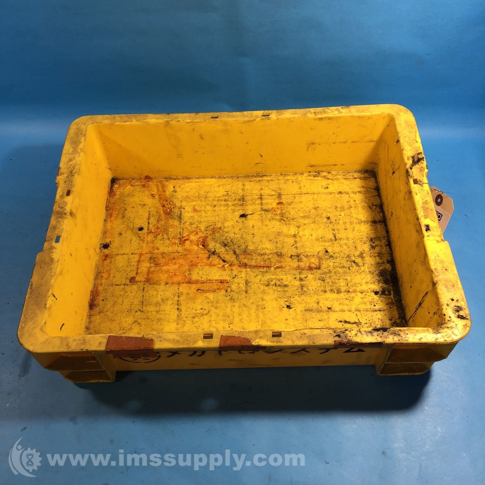 Yazaki PT-14 Yellow Polytainer Storage Container USIP