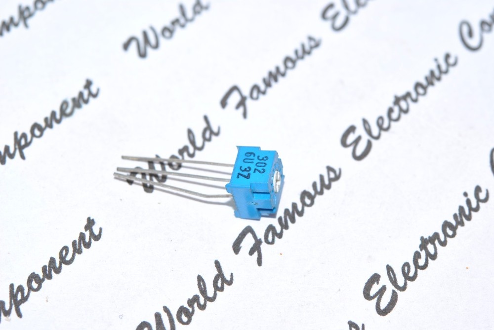 4pcs - TOCOS 3K 1-Turns Potentiometer / Trimmer