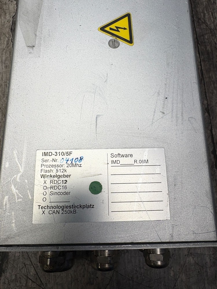 METRONIX IMD-310/5F CONTROL MODULE ENCODER INTERFACE CAN BUS