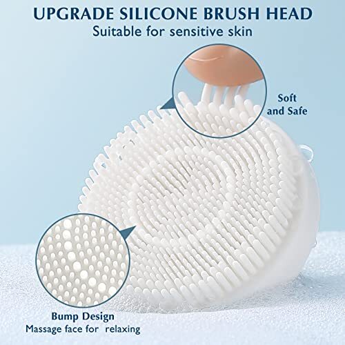 Facial Cleansing Brush, waterproof Electronic Skin Washer Spinning System Set