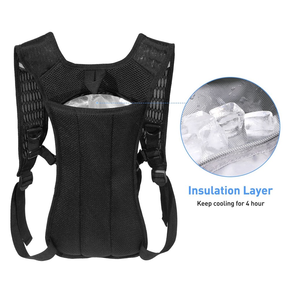 Rave Hydration Pack, Hydration Backpack with 2L Hydration Bladder, Festival E...