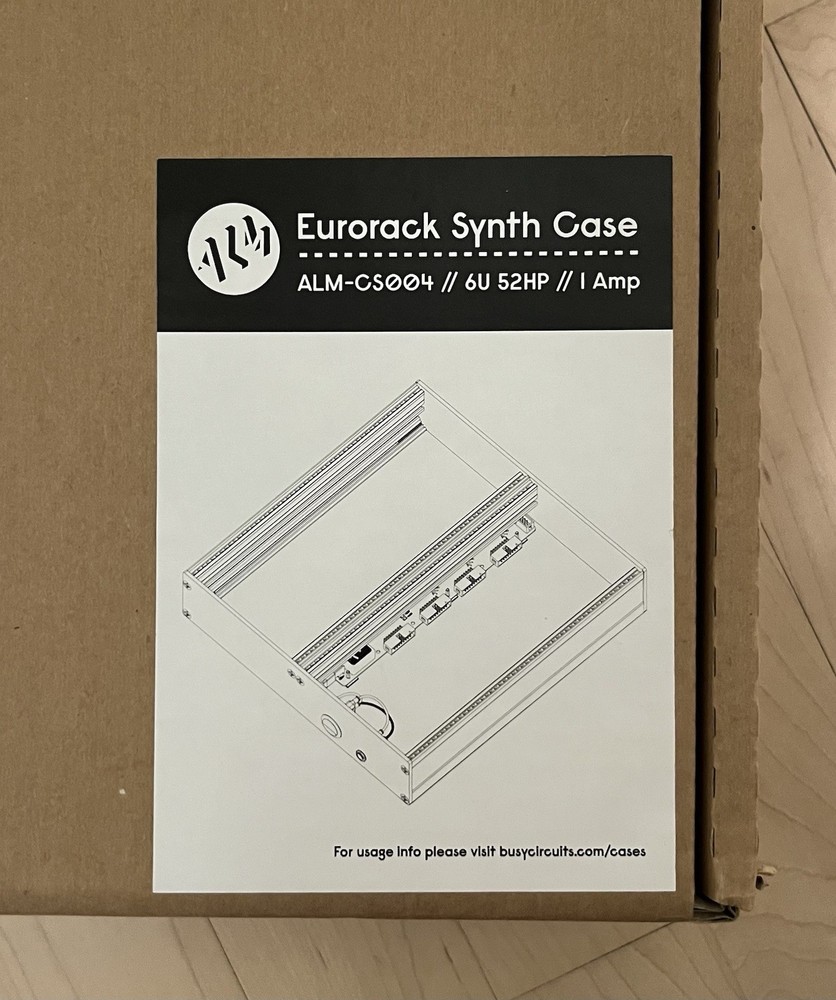 ALM Powered Eurorack Case - 52HP 6U (2 available)