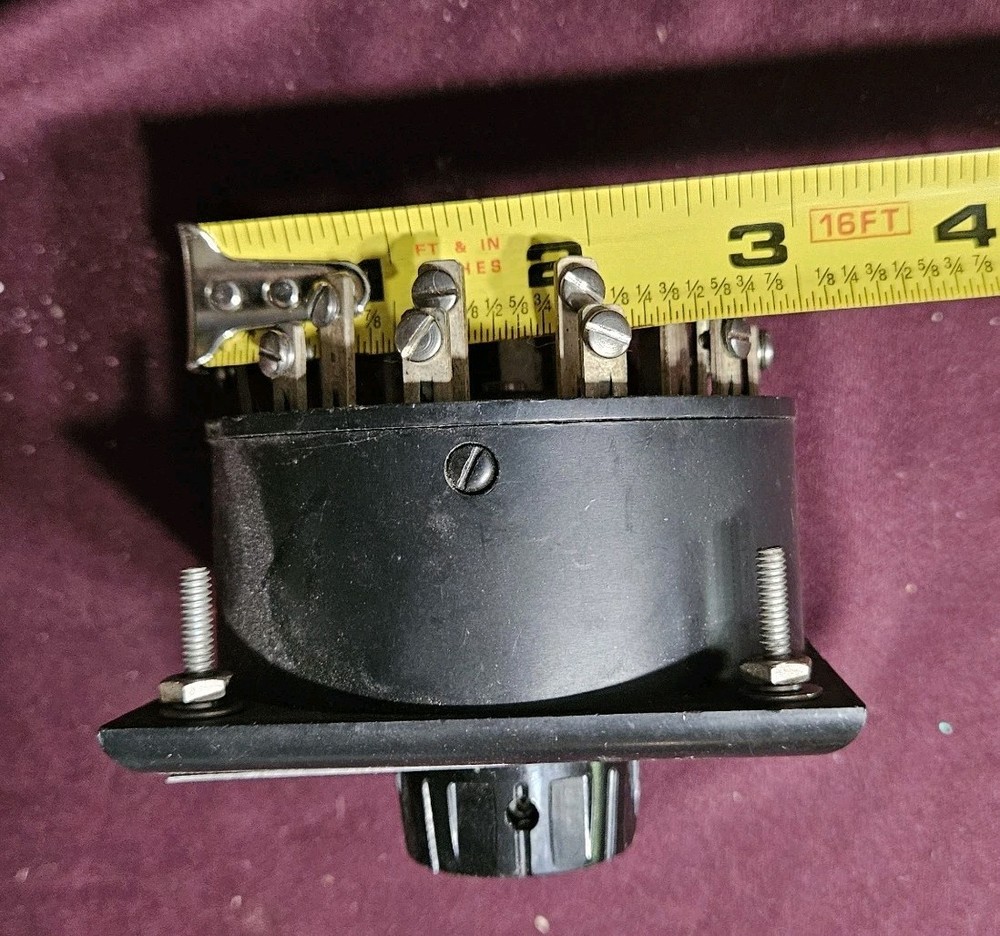 OMEGA PROCESS PANEL METER 10 POSITION ROTARY SWITCH 0SW3-10 NOS