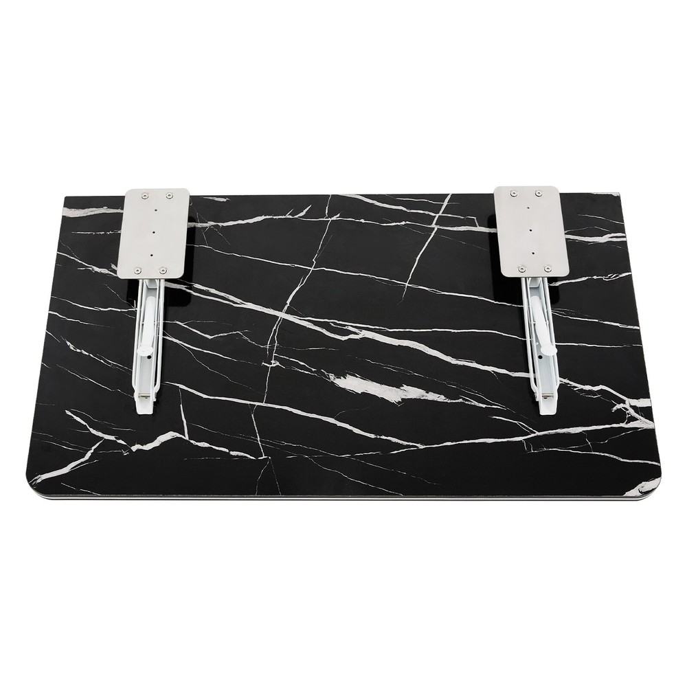 Wall Mounted Floating Folding Computer Desk PC Table Space Saving Home Furniture