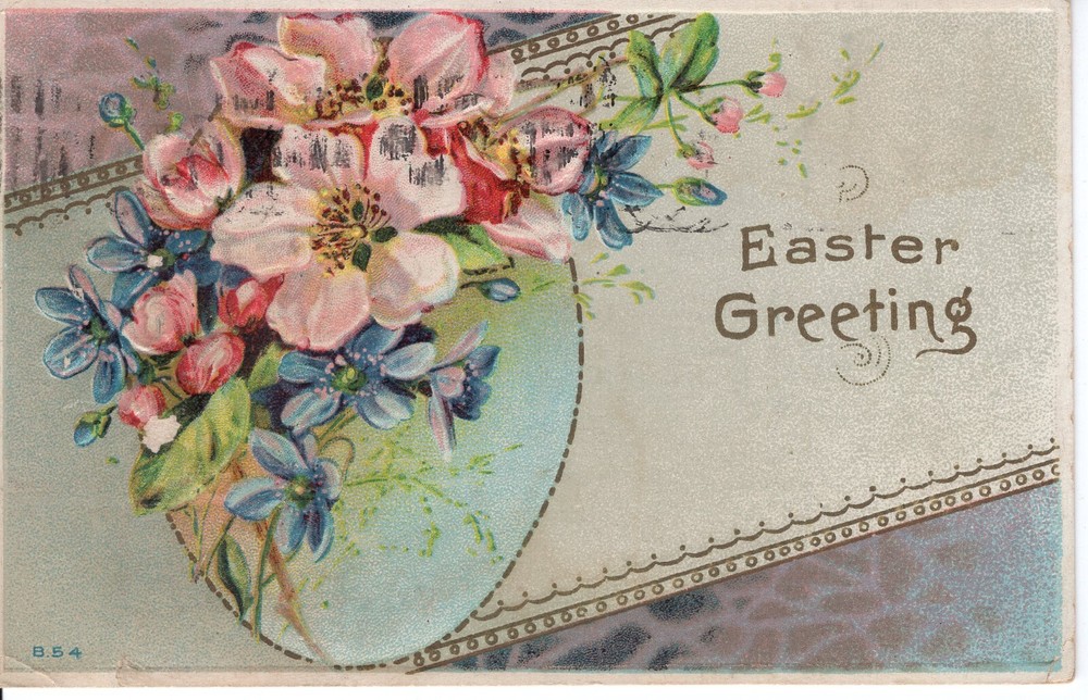 EASTER GREETING - PC1958