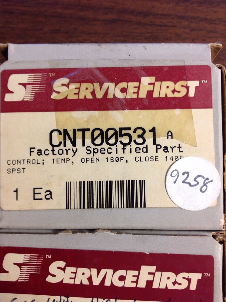 ServiceFirst Temperature Control 160F-Open 140F-Close CNT00531